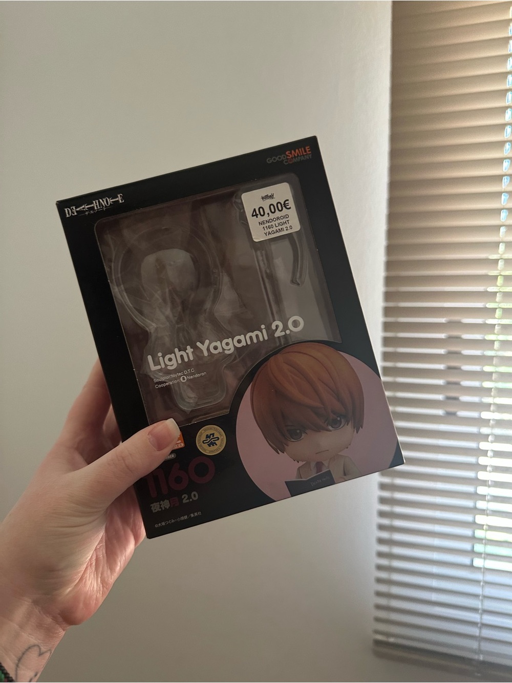 Light Yagami 2.0 Nendoroid Death Note Anime Manga 1160